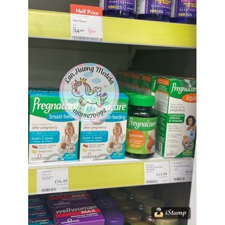 [Bay AIR] Vitamin tổng hợp Pregnacare Breast feeding Bú Anh 84 viên