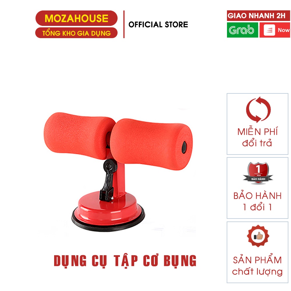 Dụng Cụ Tập cơ bụng, tập Gym tại Nhà, dụng cụ tập bụng có đế hút gắn sàn chữ T đa năng tại nhà  - MozaHouse