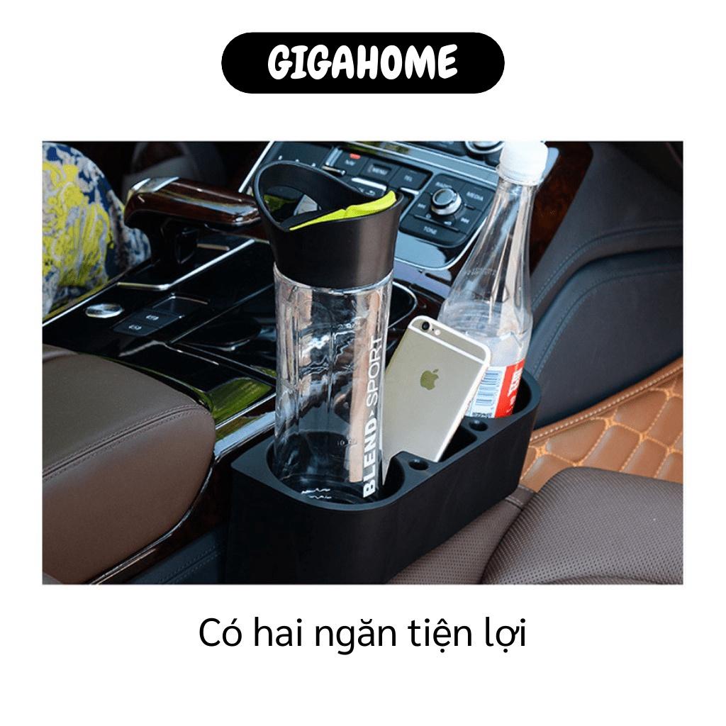 Phụ Kiện Đựng Nước GIGAHOME Kệ Đựng Chai Nước Ô Tô Tiện Lợi Đựng Bình Nước và Điện Thoại 7451