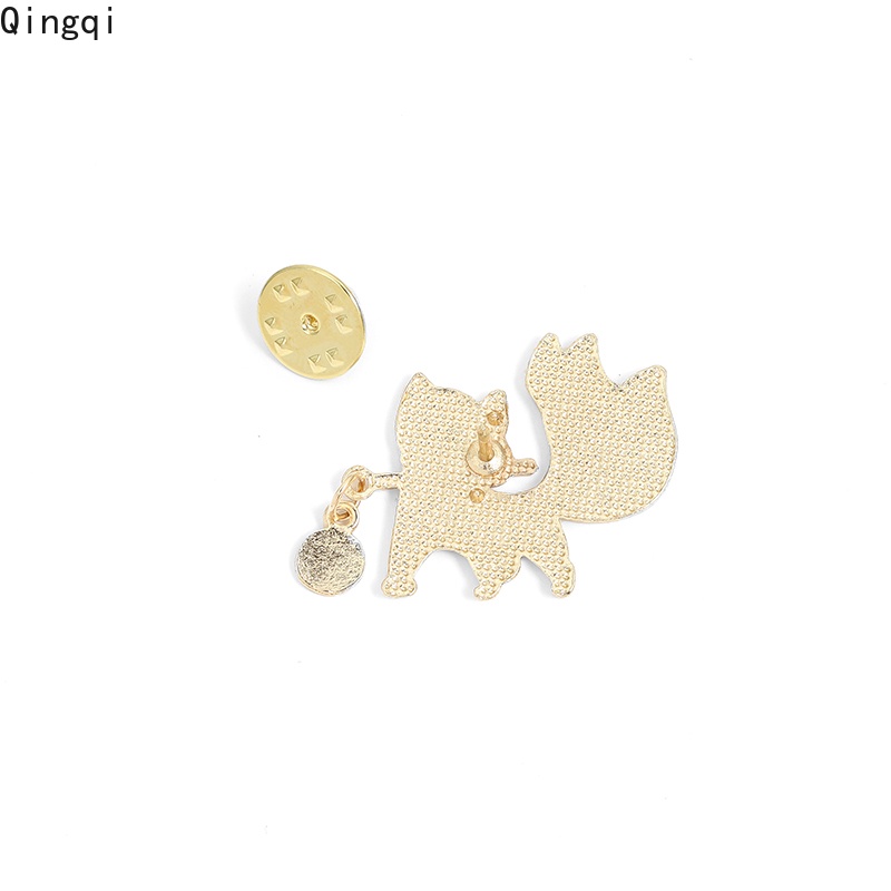 Ghim cài áo Miss Zoe hình cáo chín đuôi thời trang cá tính