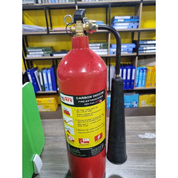 Bình khí CO2 -3kg. tem bảo hành 12 tháng
