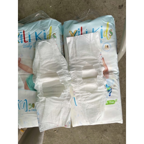 100 cái bỉm dán XILI KIDS size S và M