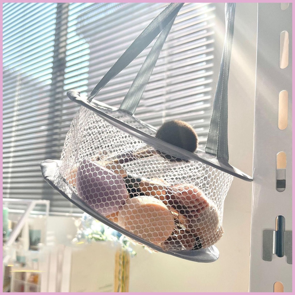 Túi Lưới Phơi Khô Cọ Trang Điểm Có Thể Gấp Gọn Tiện Dụng