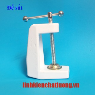 Chân đế kẹp bàn cho kính lúp LT-86A (đế sắt)