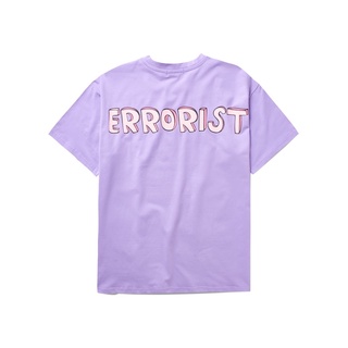 Áo ERRORIST Logo t-shirt tím