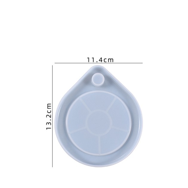 Khuôn resin lót ly hình giọt nước mẫu mới