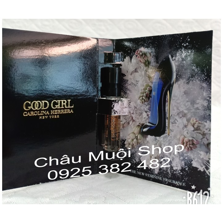 Mẫu Thử Nước Hoa Good Girl Carolina Herrera -1.5ml - Hàng Xách Tay Mỹ