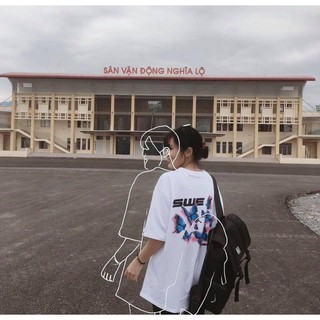 Áo Thun Tay Lỡ SWE Butterfly Unisex