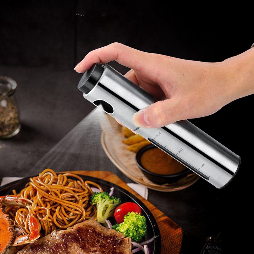 Bình Xịt Dầu Nấu Ăn Bằng Thép Không Gỉ Bền Chắc