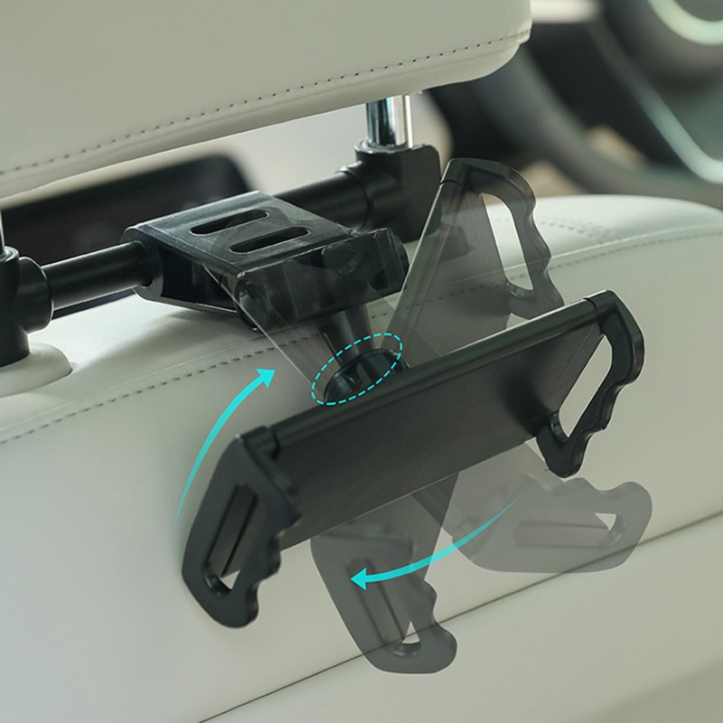 Giá Đỡ Điện Thoại / Máy Tính Bảng Gắn Sau Lưng Ghế Xe Hơi Kèm Hộp Đựng Sắp Xếp Gọn Gàng