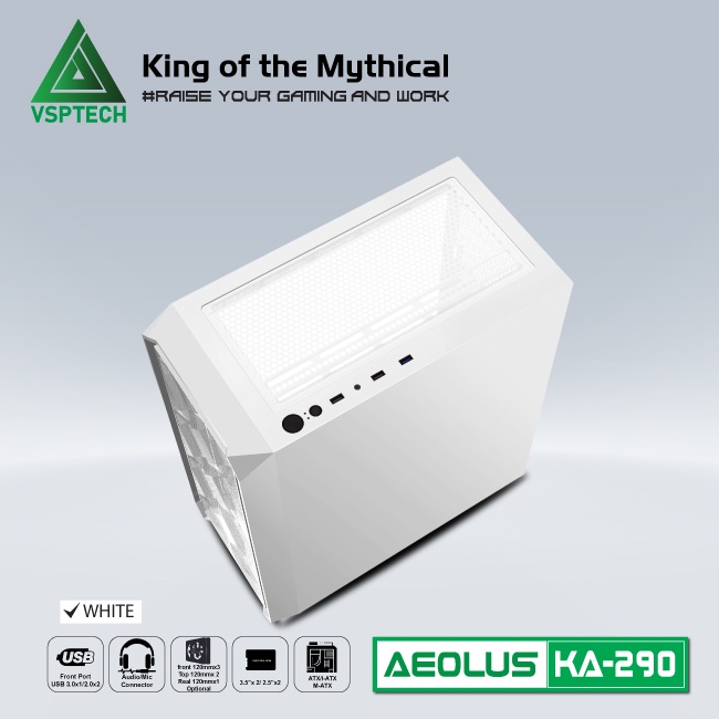 Vỏ Case VSP KA290 WHITE