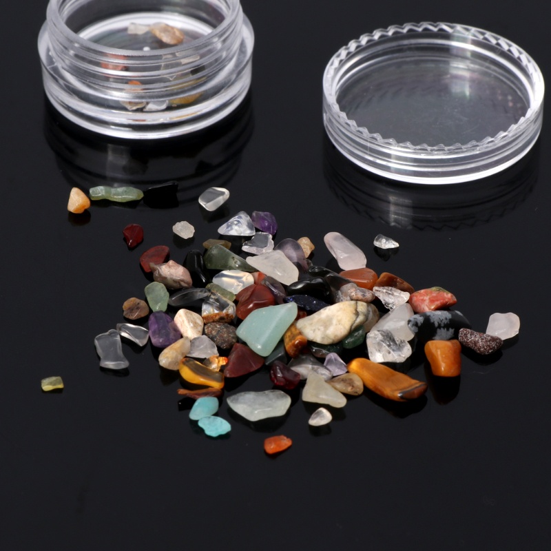 Bộ 10 Đá Pha Lê Xanh Biển Làm Trang Sức