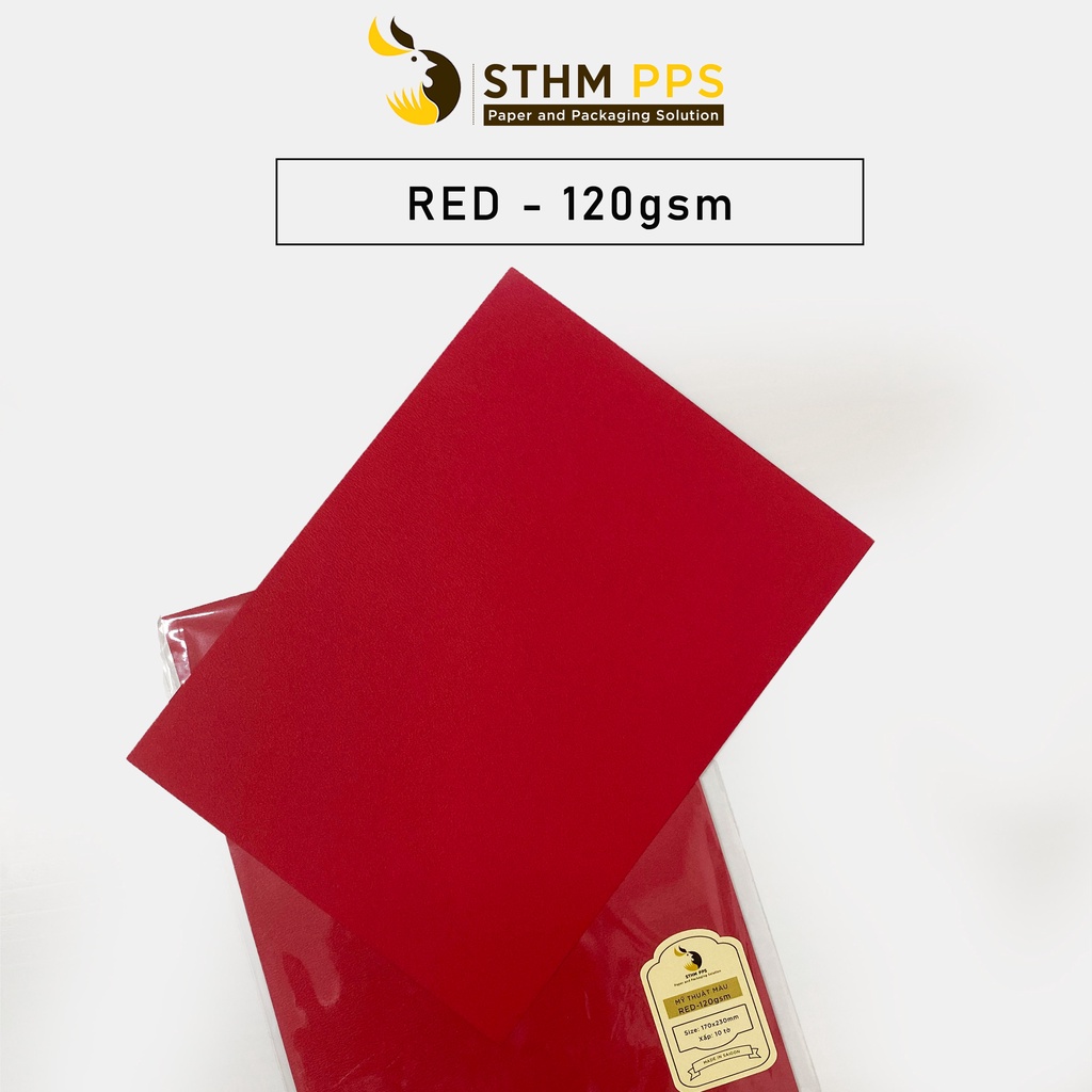 [STHM PPS] - 10 tờ Magic color - 120gsm - Giấy mỹ thuật màu - Làm bìa sổ tay, gấp giấy thủ công