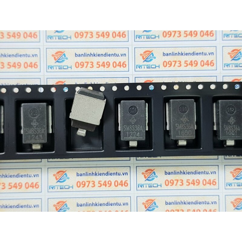 [1 chiếc] SM8S36A DIODE TVS DO-218AB