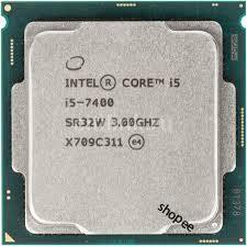 CPU intel I5 - 7500+7400 Tray không box+tản