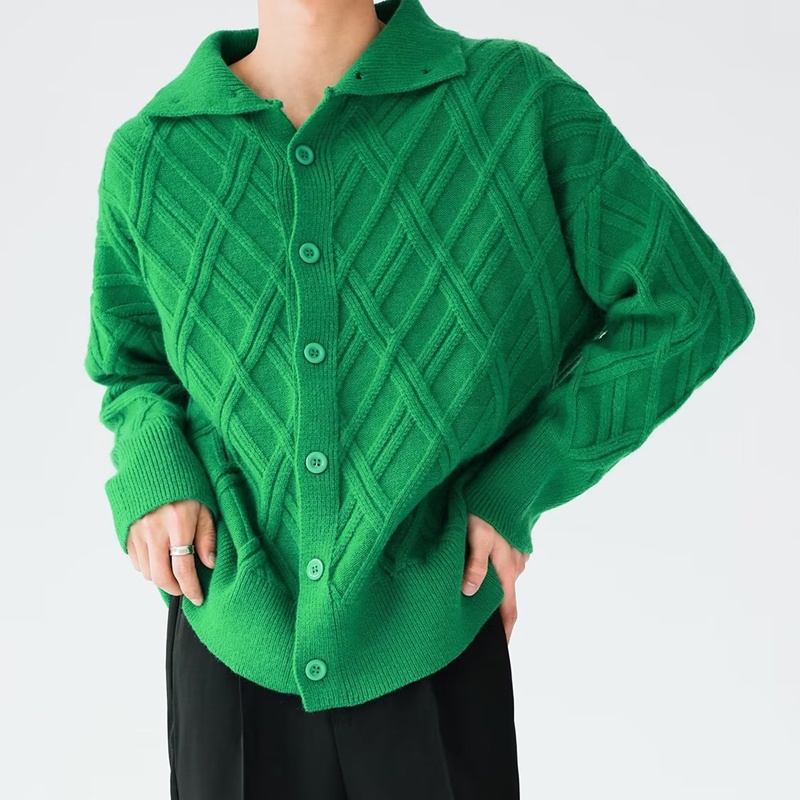 Áo Khoác Nam Dài Tay Cổ Bẻ Thời Trang Hàn