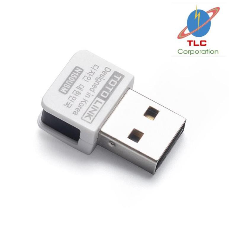 TotoLink N150USM - USB wifi chuẩn N tốc độ 150Mbps - Hàng Chính Hãng Bảo Hành 2 Năm