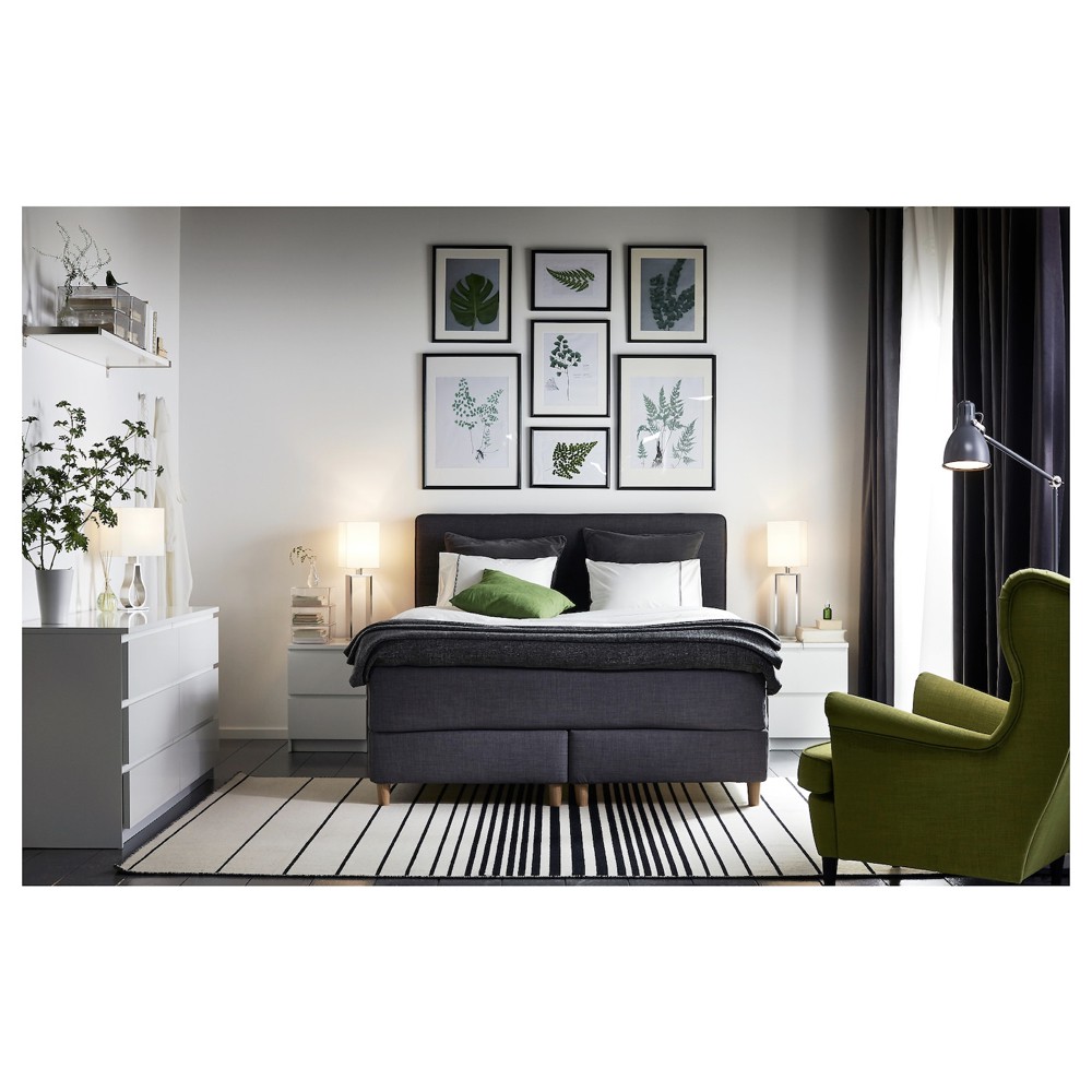 Táp tủ đầu giường MDF MALM kiểu đáng IKEA, nội thất phong cách Bắc Âu hiện đại, 4 màu lựa chọn | BigBuy360 - bigbuy360.vn