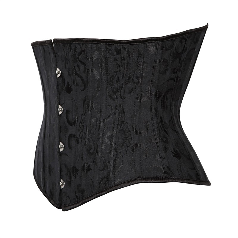 Beonlema Áo Nịt Bụng corset Thắt Dây Bằng Thép Phong Cách gothic Punk Cổ Điển Quyến Rũ Cho Nữ