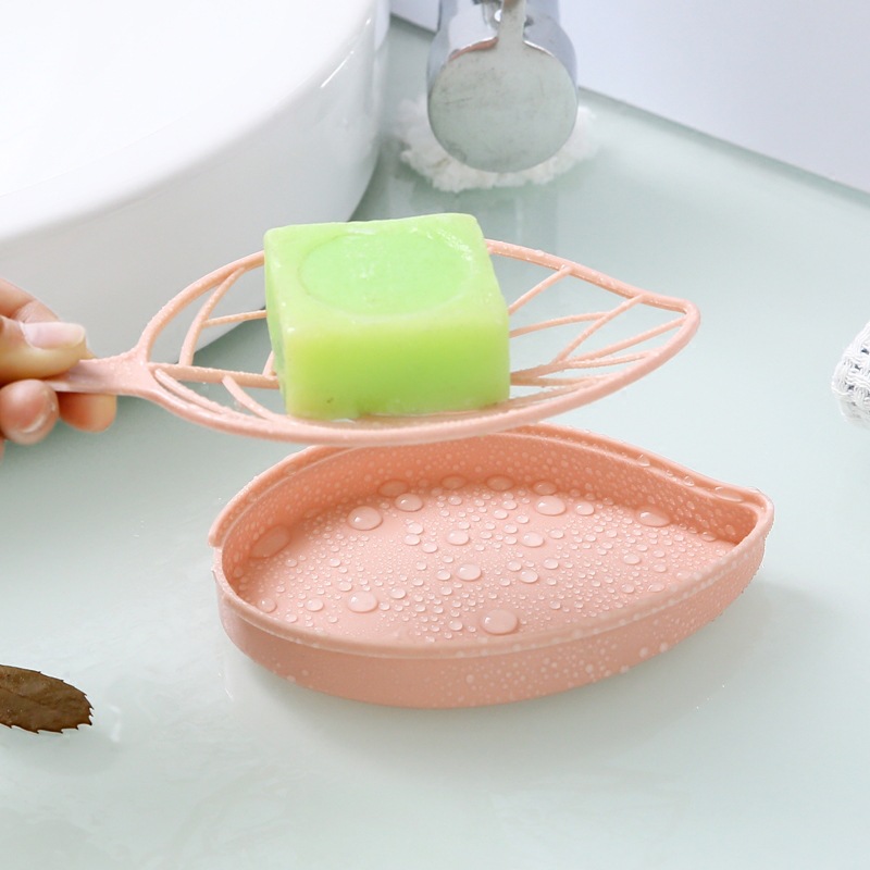 Giá Nhựa Để Xà Phòng Hình Chiếc Lá