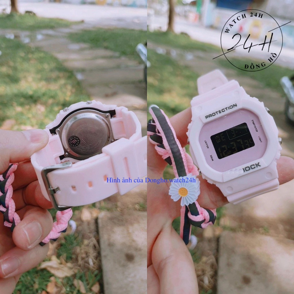 Đồng hồ thể thao nữ GSH0CK PINK , màu hồng trẻ trung cá tính cho các bạn nữ | BigBuy360 - bigbuy360.vn