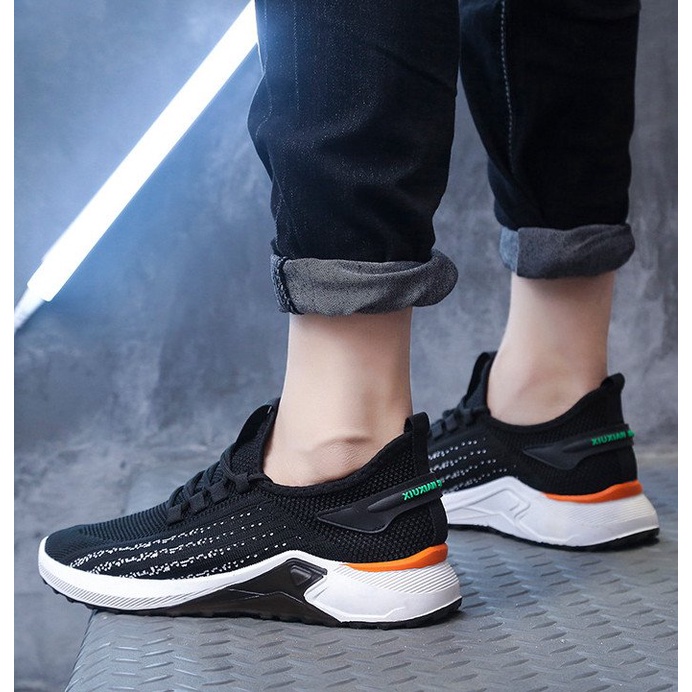 Giày nam thể thao sneakers v7 SDINA vải thoáng khí (Có 2 Màu)