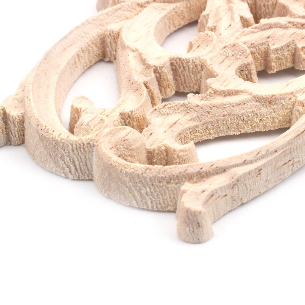 Miếng Gỗ Điêu Khắc Trang Trí Cổ Điển (22.5X8Cm)