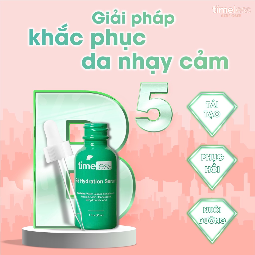 Timeless Serum B5 Hydration dưỡng ẩm và phục hồi da