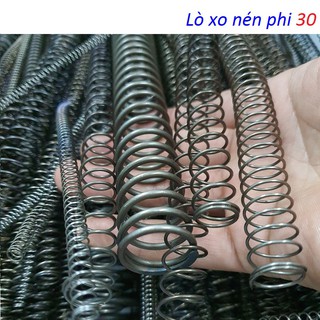 Lò xo nén phi 30, chiều dài 300mm