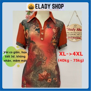 Áo trung niên ⚡GIÁ SỈ⚡ Áo trung niên cổ bẻ cho mẹ hàng Quảng Châu cao cấp vải 3d đẹp nhẹ, mịn mát, không bị xù