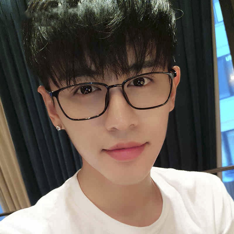 Gọng Kính Cận Nhựa Acetate Form Vuông Basic B392 Đen Trơn-Tặng Khăn Hộp | BigBuy360 - bigbuy360.vn