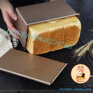Khuôn làm bánh mì sandwich 450gr cao cấp, siêu chống dính, bền đẹp