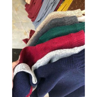 Áo len nữ cổ 3p tay lật cực hot