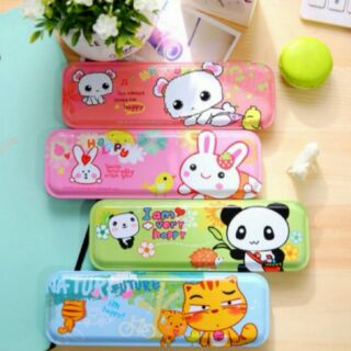 Hộp Bút Kim Loại hình thú Lớn