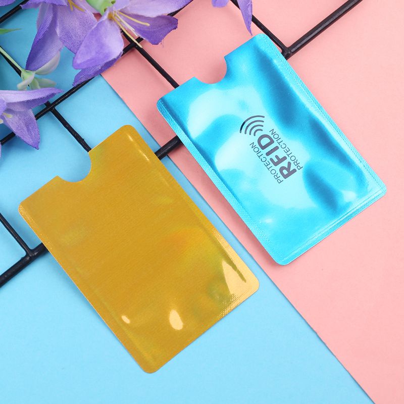 Vỏ đựng thẻ ngân hàng / danh thiếp chống RFID thiết kế tiện lợi
