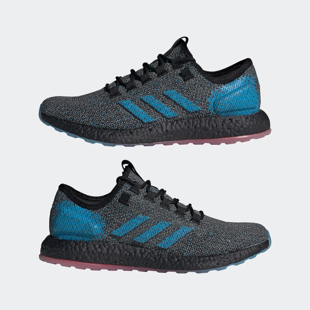 Giày Sneaker Thể Thao Nam Adidas Pureboost LTD  Xám Xanh B37811 - Hàng Chính Hãng - Bounty Sneakers