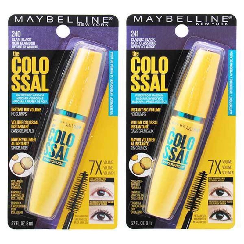 [Hàng Auth] Mascara Maybeline Vàng 7x - Made in USA | WebRaoVat - webraovat.net.vn