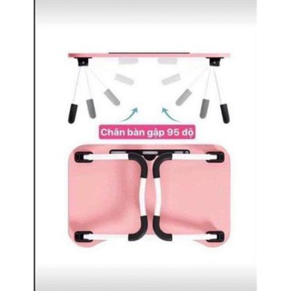 BÀN HỌC GẤP GỌN CÓ KHE ĐỂ IPAD