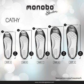 Giày nhựa nữ dáng búp bê hở mũi Thái Lan Monobo Cathy