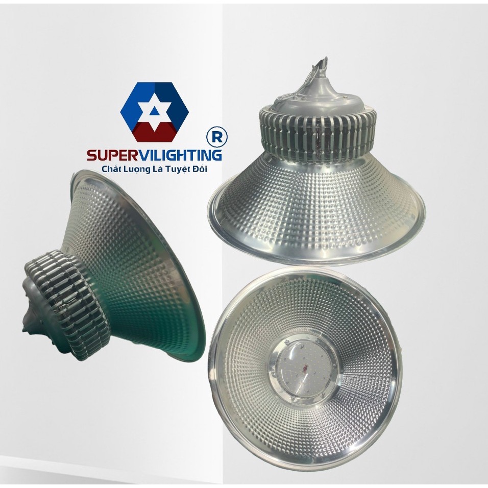 Đèn HIGHBAY PRONE, SuperVilighting, MS HIG-SPRONE. CRI&gt;90, RA&gt;80, Điện áp 220V, Bảo hành 24 tháng