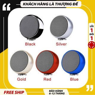 Loa nghe nhạc bluetooth bs02, loa nghe nhạc không dây vỏ nhôm cao cấp