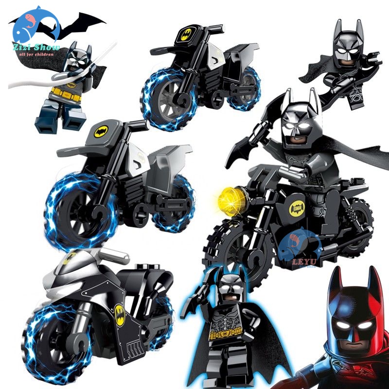 Bộ đồ chơi lắp ráp mô hình xe Batman 4 mẫu 76023 76139