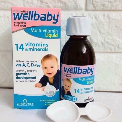 Vitamin Tổng Hợp Wellbaby Infant Liquid Cho Bé Từ 6 Tháng Đến 4 Tuổi - 150ml Mẹ Rofi