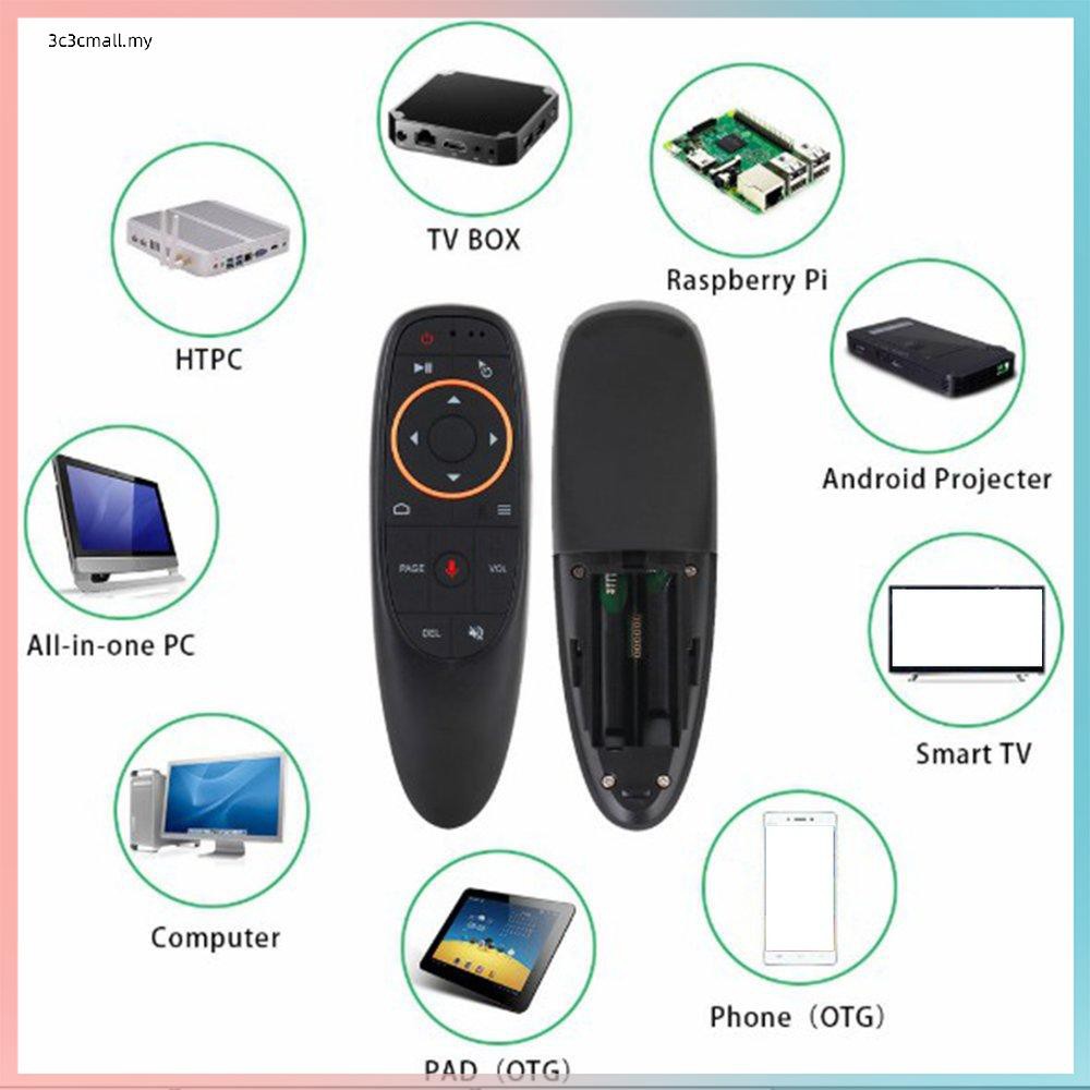 Chuột Bay Không Dây G10 2.4g Điều Khiển Bằng Giọng Nói Cho Android Tv Box 1 Bộ