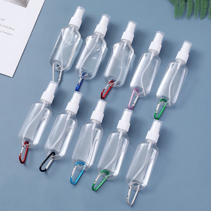 Chai chiết mỹ phẩm du lịch bằng silicon trong suốt dung tích 30/50ml