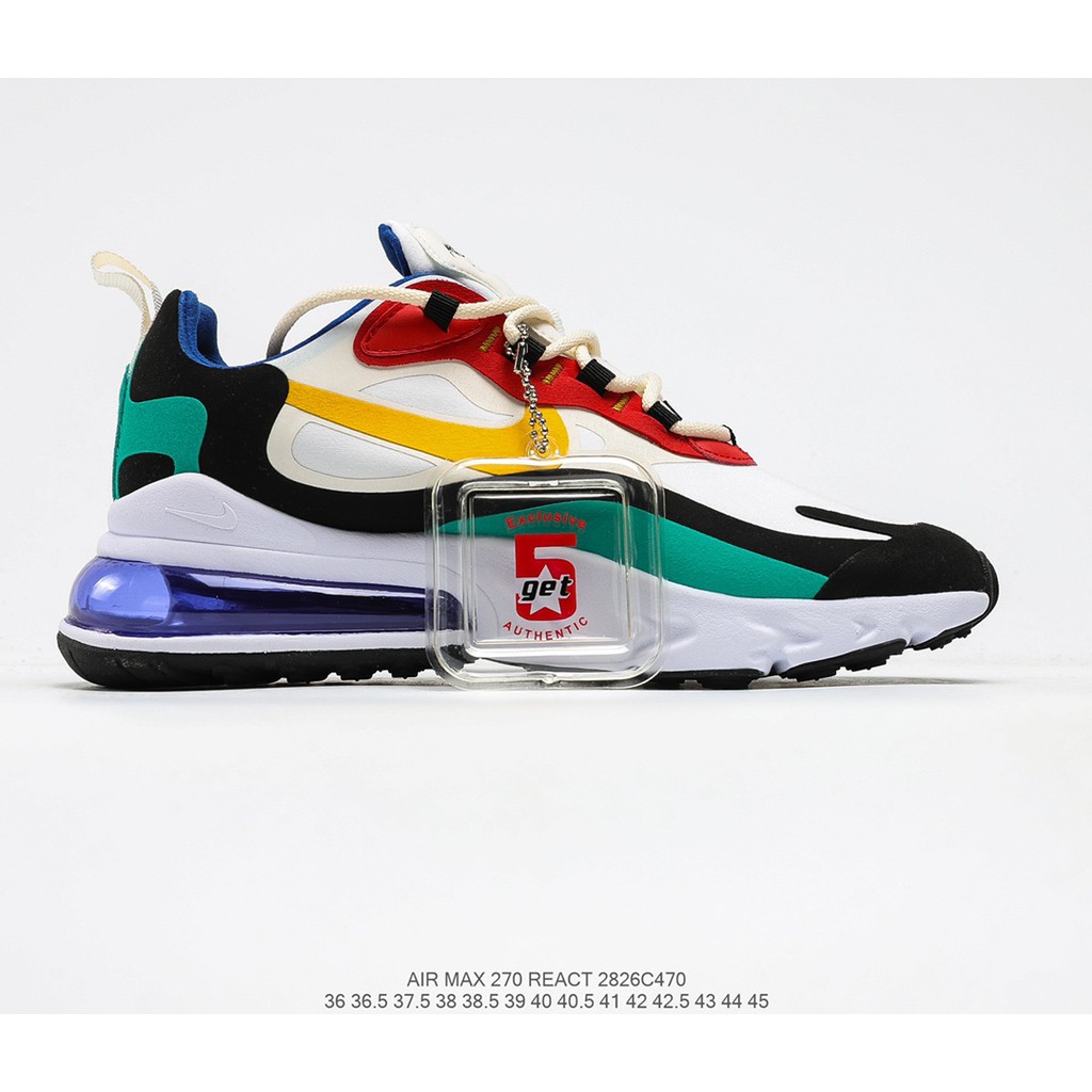 GIÀY SNEAKER MÃ SẢN PHẨM_Nike React Air Max 270  NHIỀU MÀU PHONG CÁCH FULLBOX + FREESHIP TOÀN QUỐC