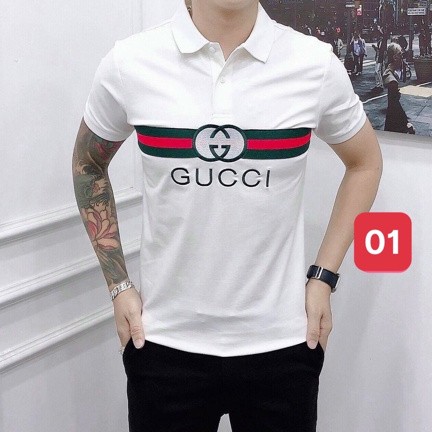 Áo thun nam polo cổ trụ màu đen chất vải cotton dày dặn co giãn tay ngắn, phông nam đẹp ADO25 nhiều mẫu