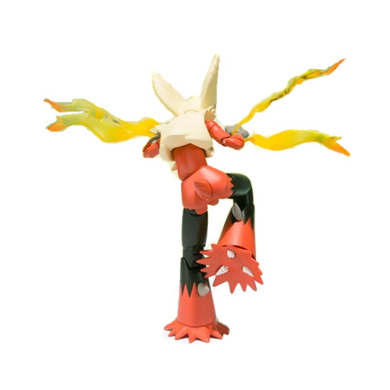 Đồ Chơi Mô Hình Nhân Vật MEGA Evolution Blaziken Trong Pokemon SHF Bằng PVC N4XY