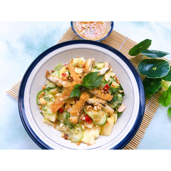 Khô cá dứa xẻ phi lê không xương ngon tuyệt vời thịt thơm dai ngọt chế biến nhiều món Mekong Foods