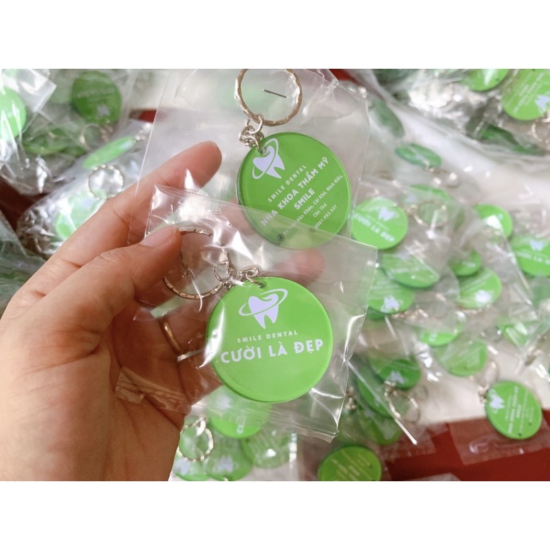 SỈ SỐ LƯỢNG 100 MÓC KHOÁ IN HÌNH THEO YÊU CẦU